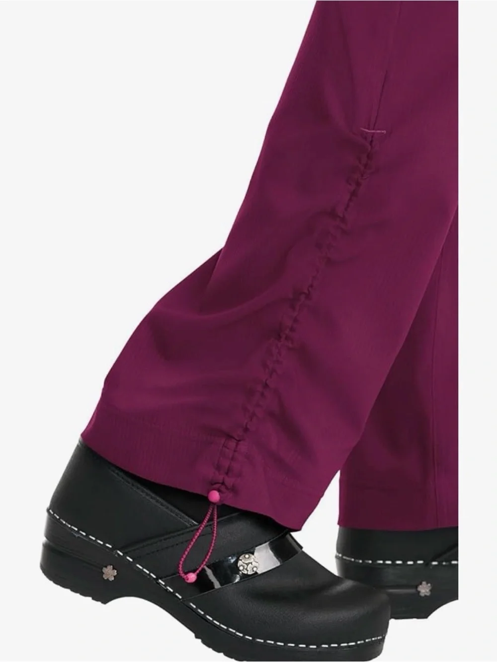 Koi Lite 720 Spirit Pant Slim Fit Scrub Pants Wine Red Women's Petite Size 5X